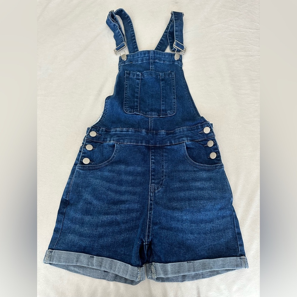 Pocket overalls w/ shorts